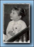 Anne in her crib